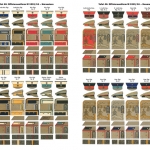 Feldgrau Uniformierung - colour tables